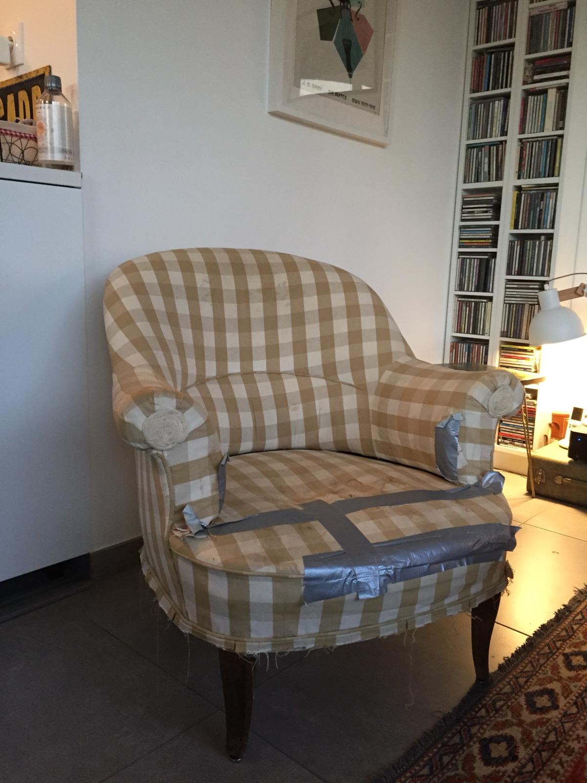 Fauteuil Crapaud avant