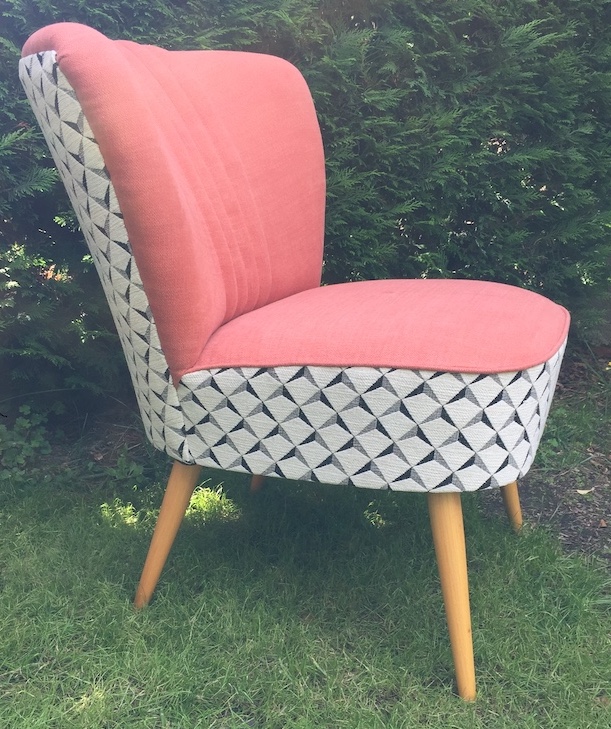 Chauffeuse Cocktail de profil réfection complète