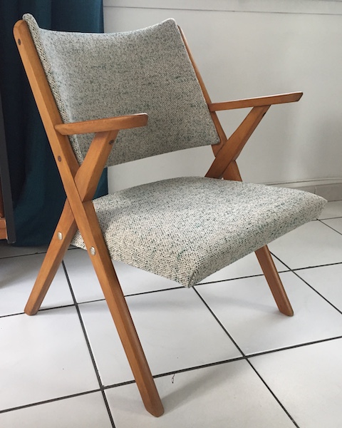 Fauteuil Dal Vera entièrement refait