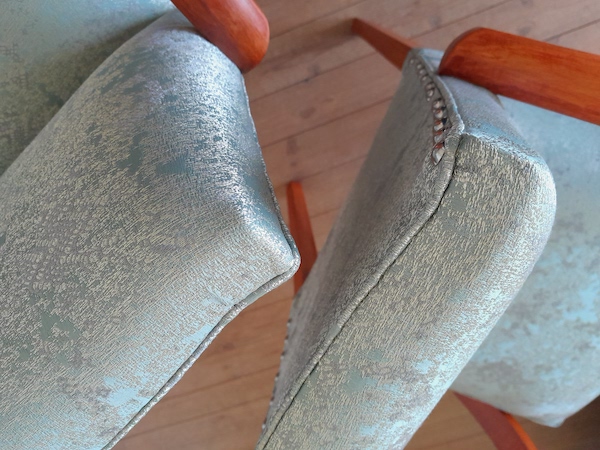 Paire de fauteuils Bridge vue de dessus