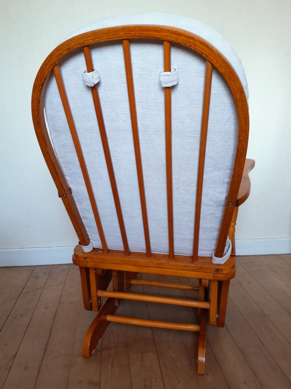 Fauteuil à bascule de dos nouveaux coussins